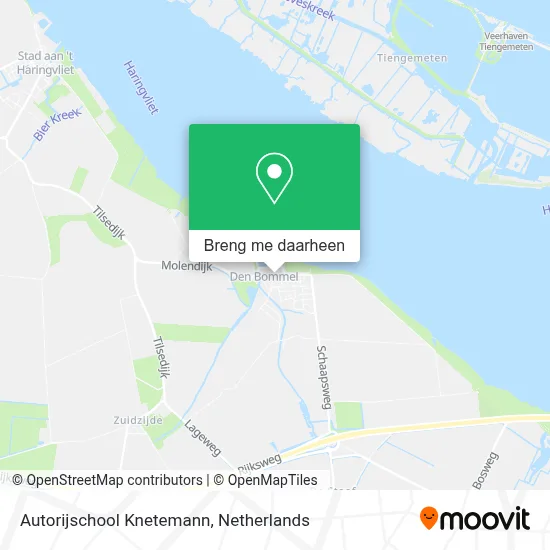 Autorijschool Knetemann kaart