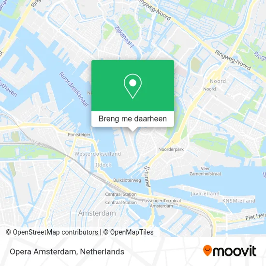 Opera Amsterdam kaart