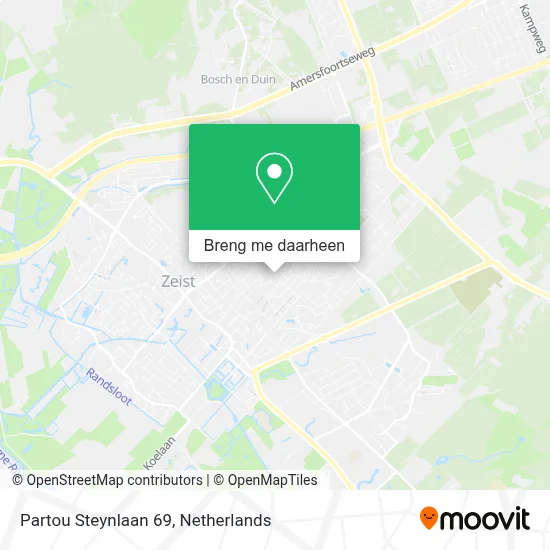 Partou Steynlaan 69 kaart