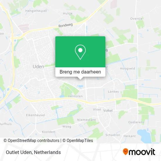 Outlet Uden kaart