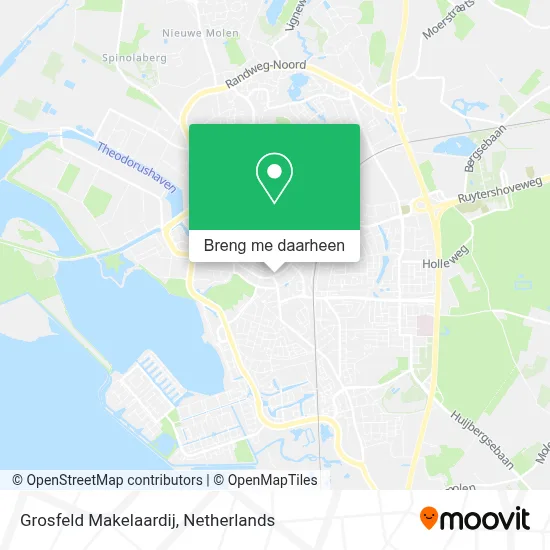Grosfeld Makelaardij kaart
