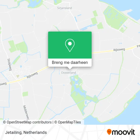 Jetailing kaart