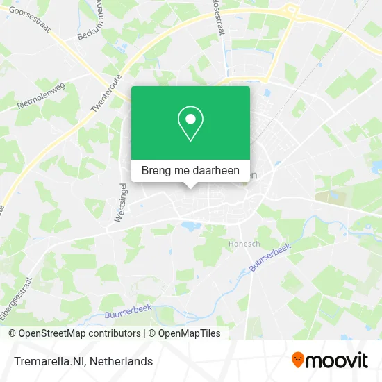 Tremarella.Nl kaart