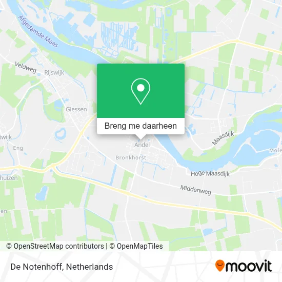 De Notenhoff kaart