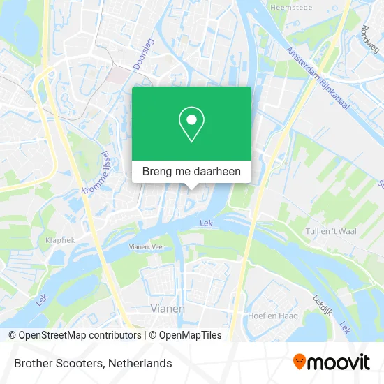 Brother Scooters kaart