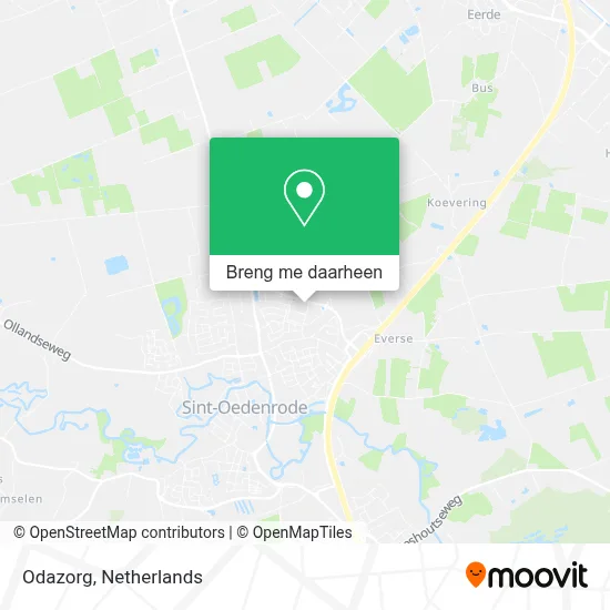 Odazorg kaart