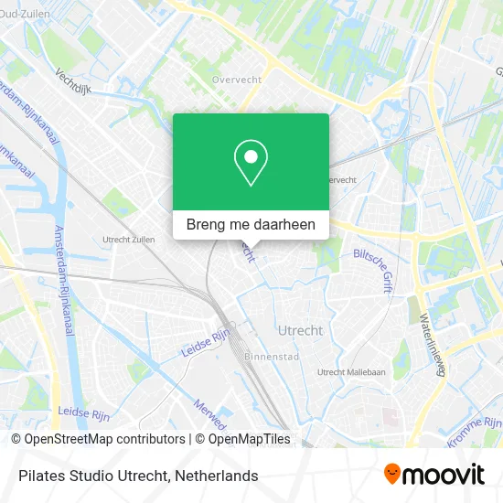 Pilates Studio Utrecht kaart