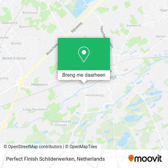 Perfect Finish Schilderwerken kaart