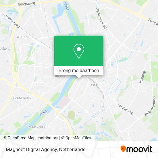 Magneet Digital Agency kaart