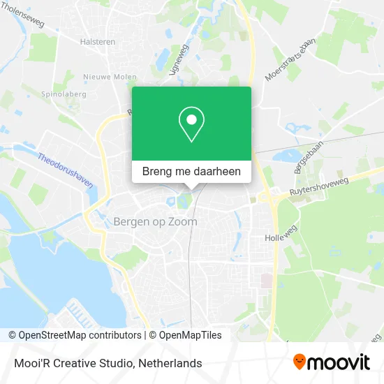 Mooi'R Creative Studio kaart