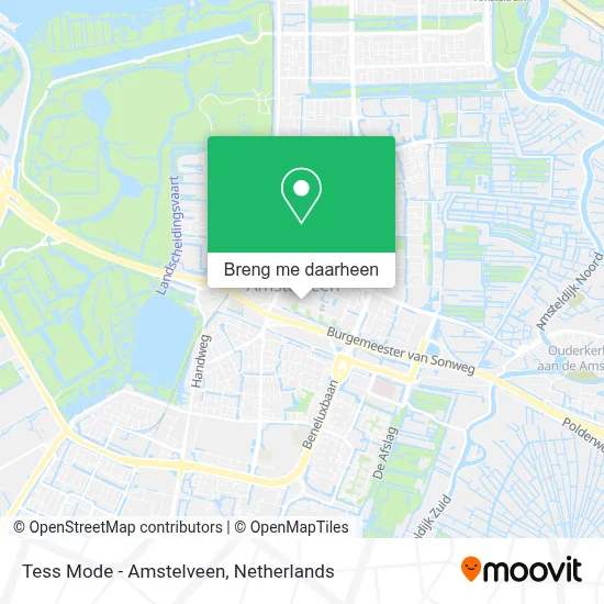 Tess Mode - Amstelveen kaart