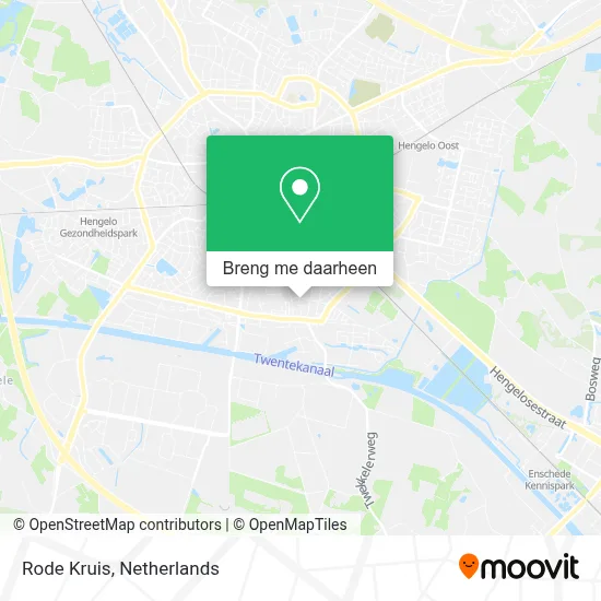 Rode Kruis kaart