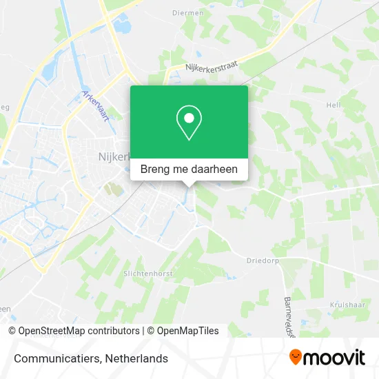 Communicatiers kaart