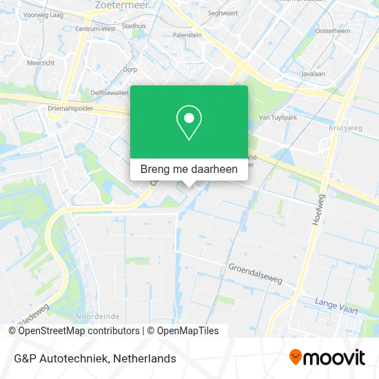 G&P Autotechniek kaart