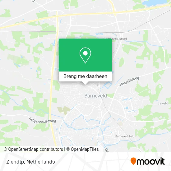 Ziendtp kaart