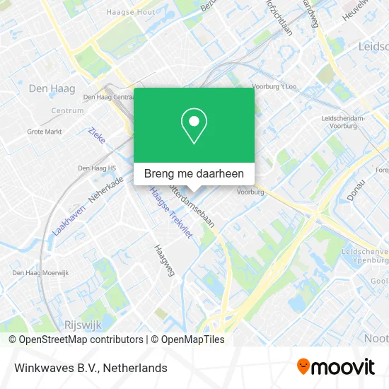 Winkwaves B.V. kaart