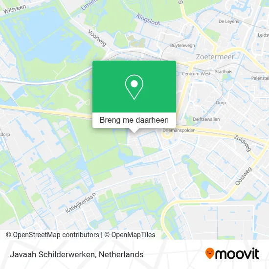 Javaah Schilderwerken kaart