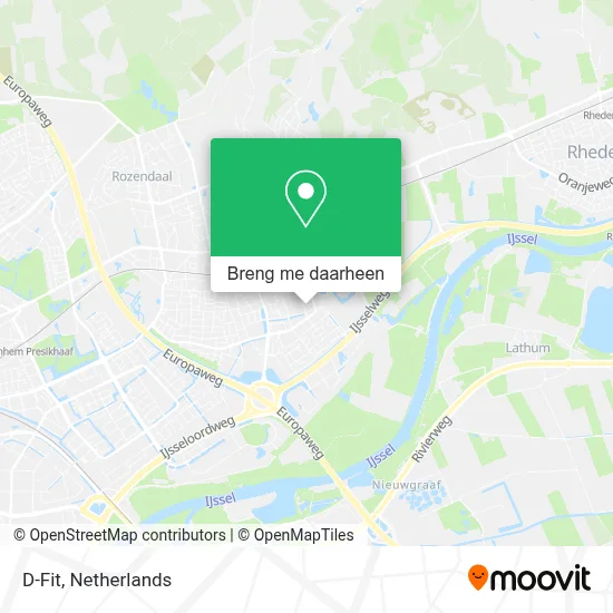 D-Fit kaart