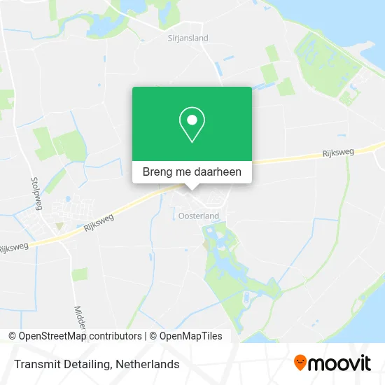 Transmit Detailing kaart