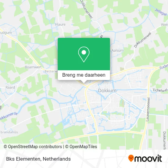 Bks Elementen kaart