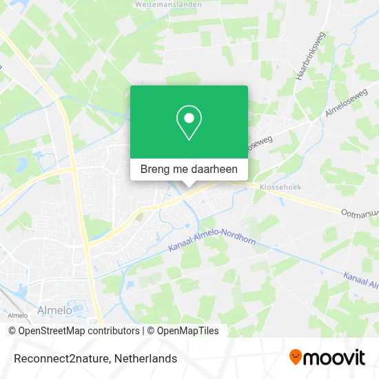 Reconnect2nature kaart