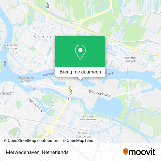 Merwedehaven kaart