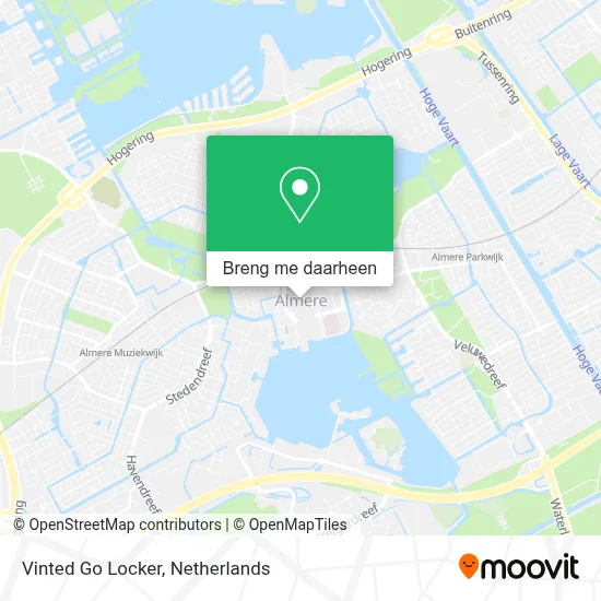 Vinted Go Locker kaart