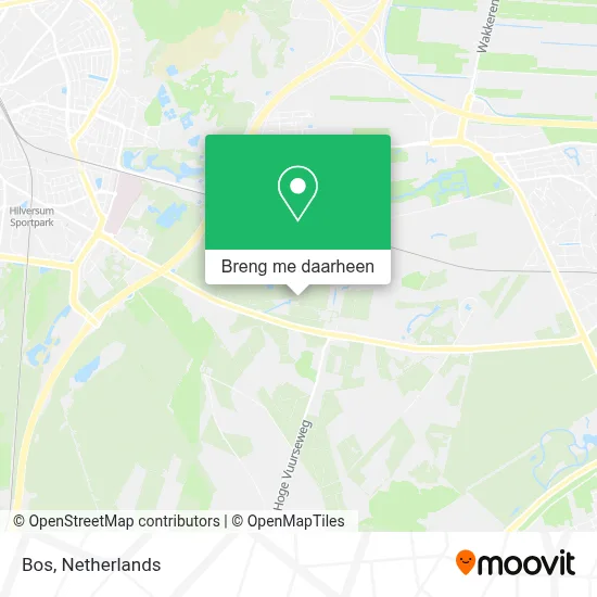 Bos kaart