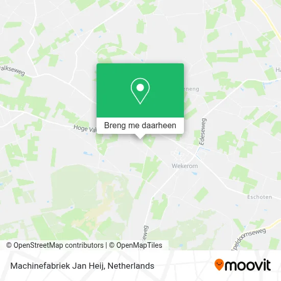 Machinefabriek Jan Heij kaart