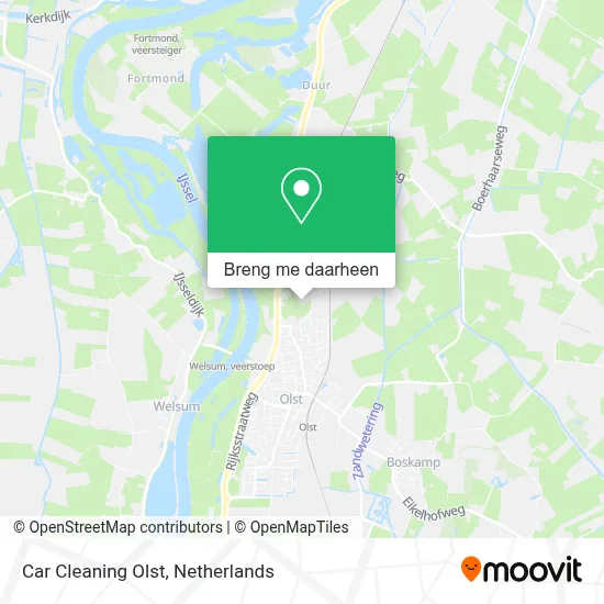 Car Cleaning Olst kaart