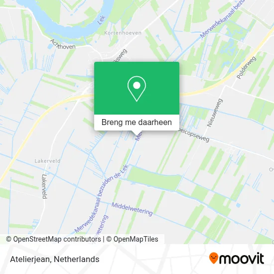 Atelierjean kaart