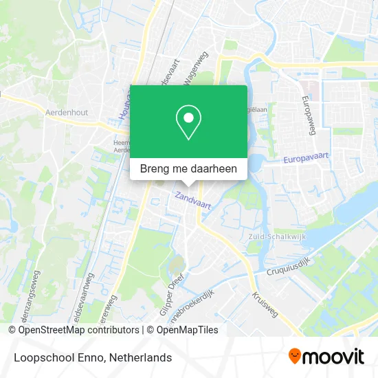 Loopschool Enno kaart