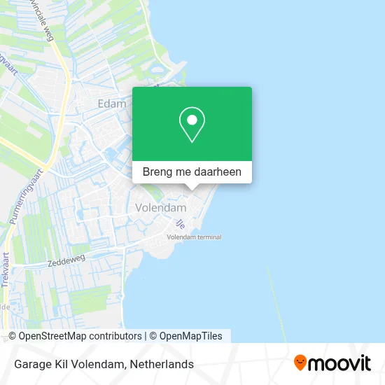 Garage Kil Volendam kaart