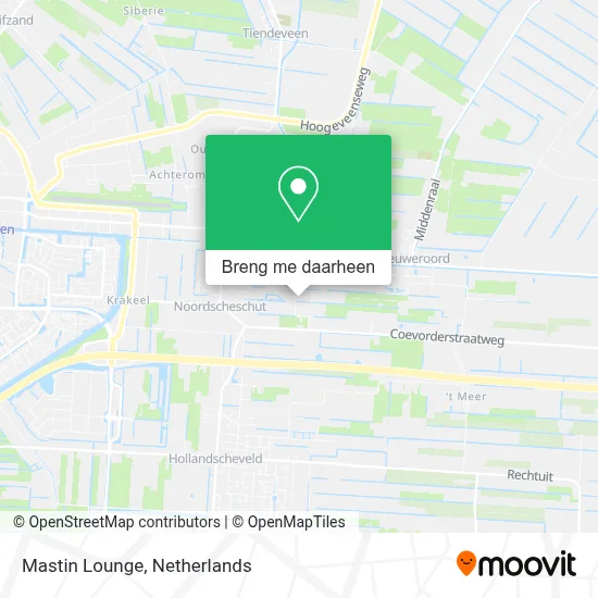 Mastin Lounge kaart