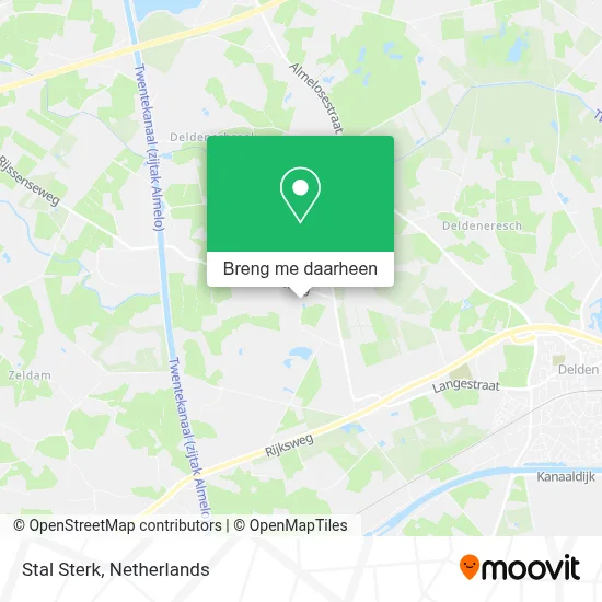 Stal Sterk kaart