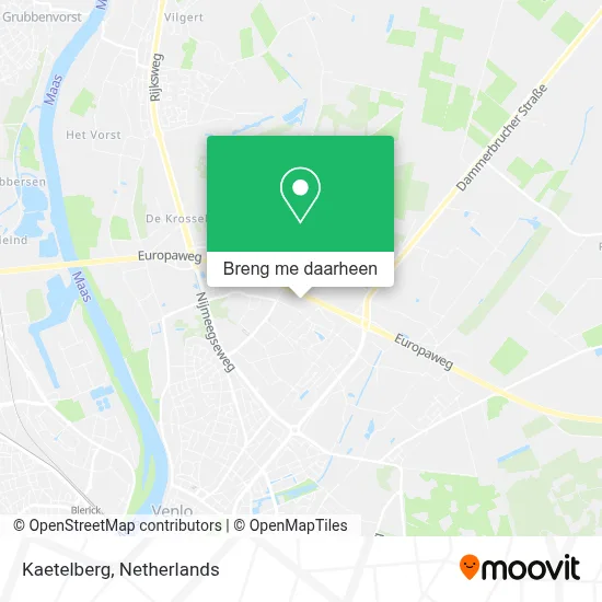 Kaetelberg kaart