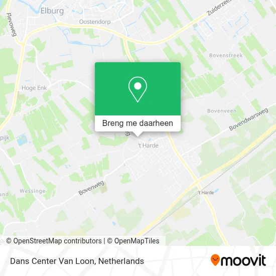 Dans Center Van Loon kaart