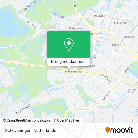 Scheveningen kaart
