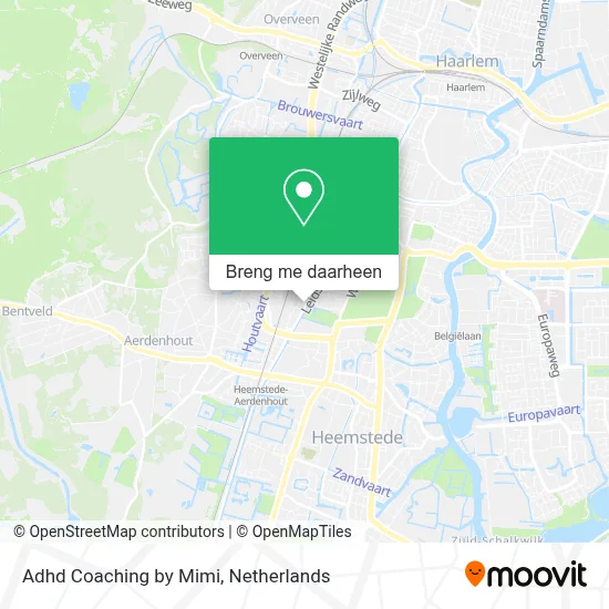 Adhd Coaching by Mimi kaart
