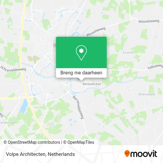 Volpe Architecten kaart