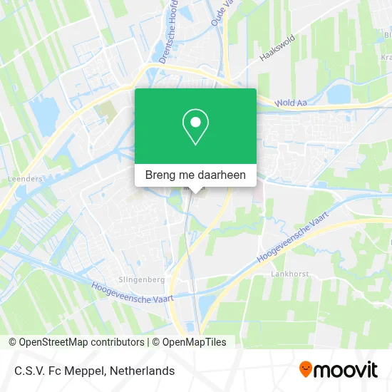 C.S.V. Fc Meppel kaart
