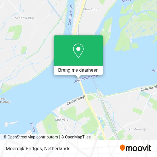 Moerdijk Bridges kaart