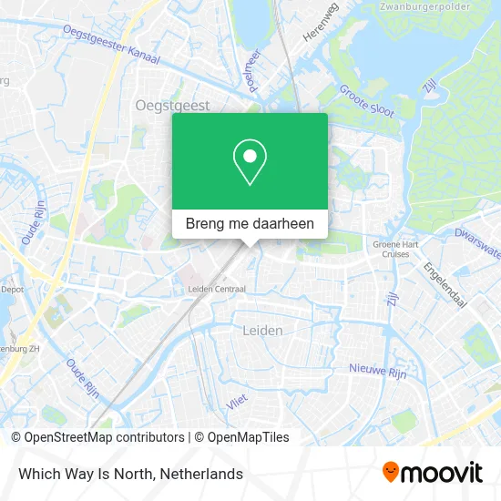 Which Way Is North kaart