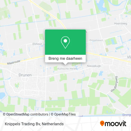 Knippels Trading Bv kaart