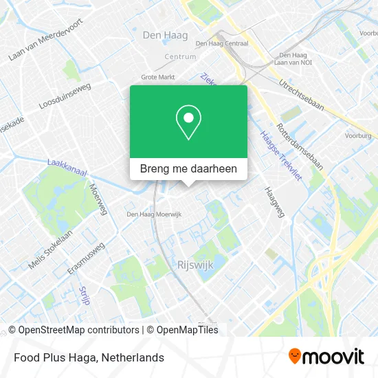 Food Plus Haga kaart