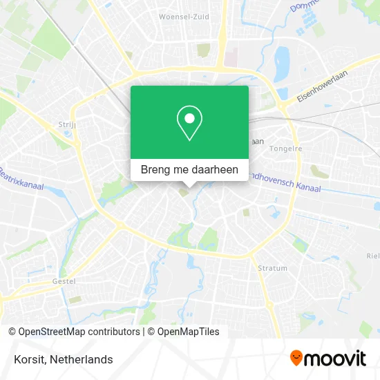Korsit kaart