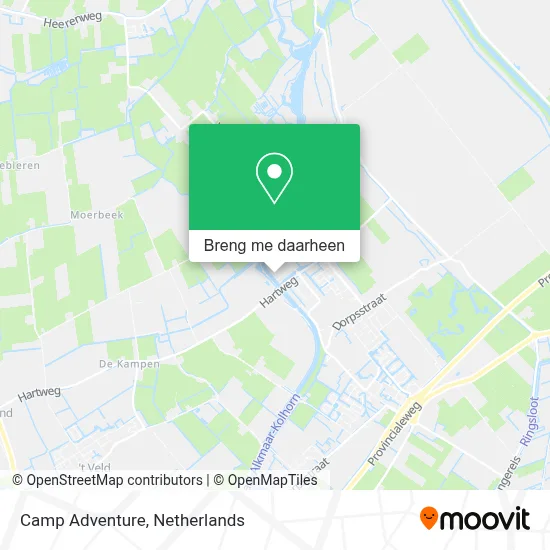Camp Adventure kaart