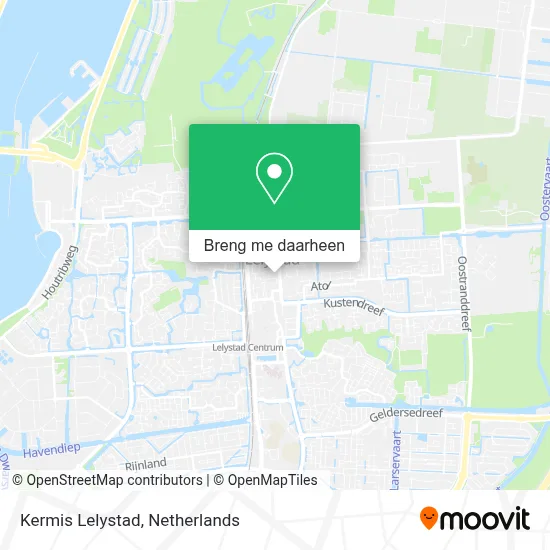 Kermis Lelystad kaart