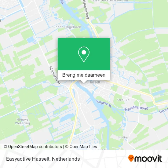Easyactive Hasselt kaart