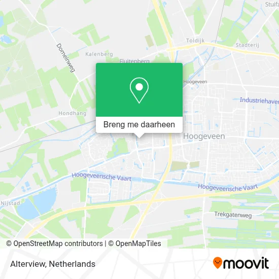 Alterview kaart